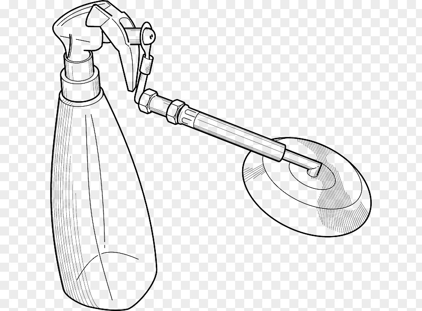 Cartoon Barber Spray Bottle Aerosol Clip Art PNG
