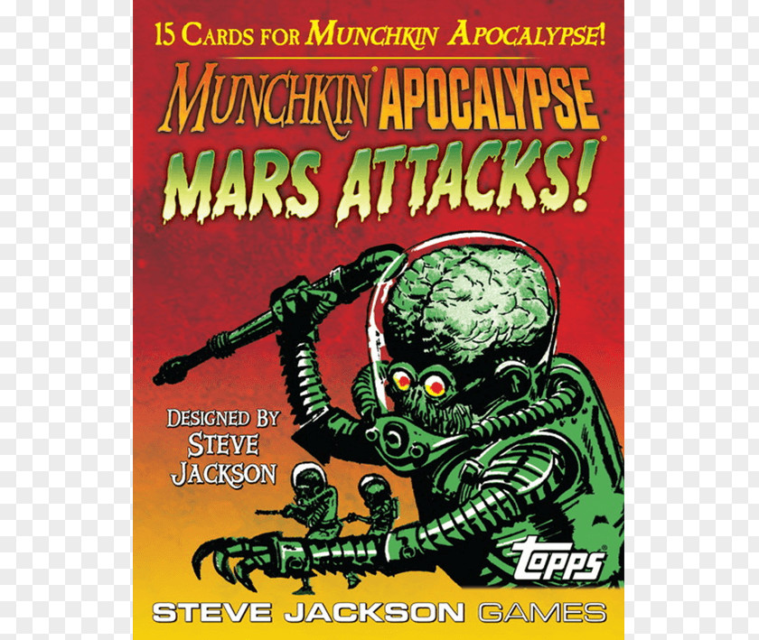 Mars AttackS! Munchkin YouTube Attacks Game Apocalypse PNG