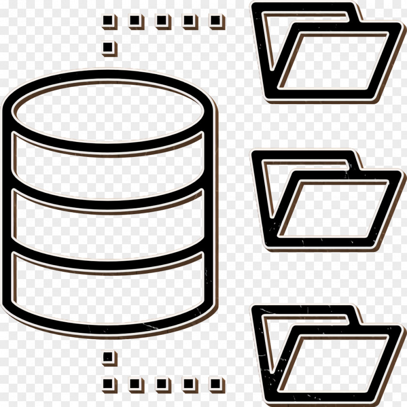 Network Icon Knowledge Management Storage PNG