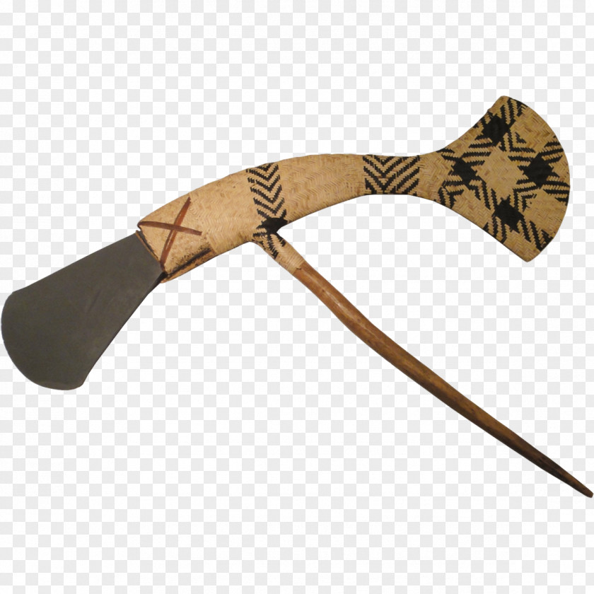 Tiki Hut Mount Hagen Axe Papua Hatchet MoneyMuseum PNG