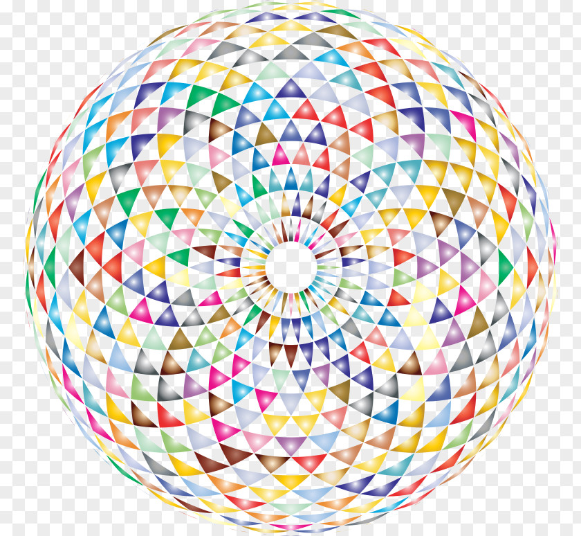 Colorful Toroid Clip Art PNG