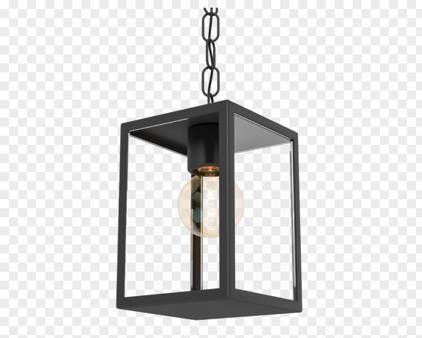 Exterior Pendant Light Fixture Edison Screw Lamp PNG