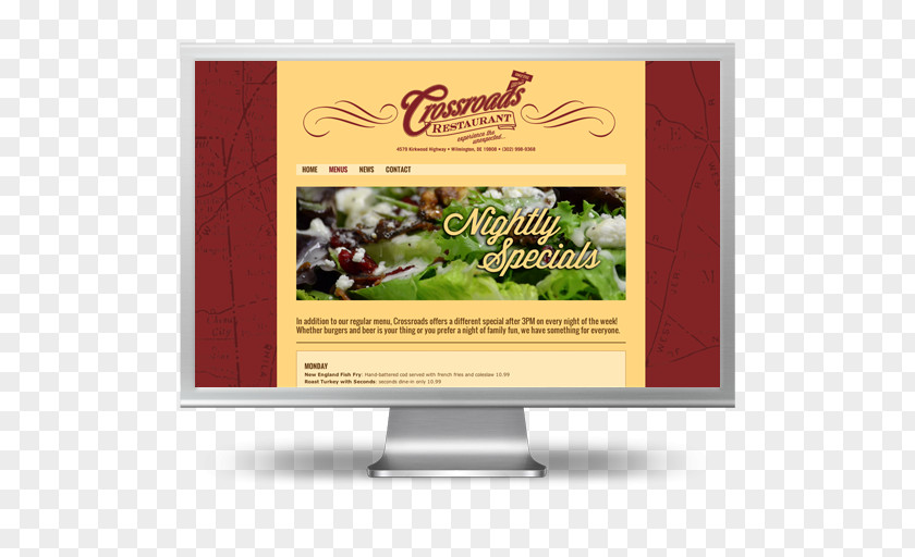 Restaurant Menu Assignment Display Advertising Device Windows 7 PNG