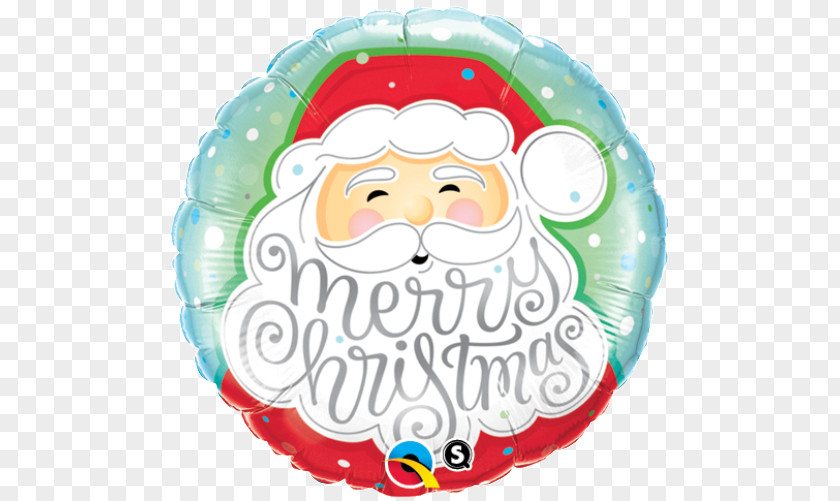 Santa Claus Balloon Christmas Decoration Eve PNG