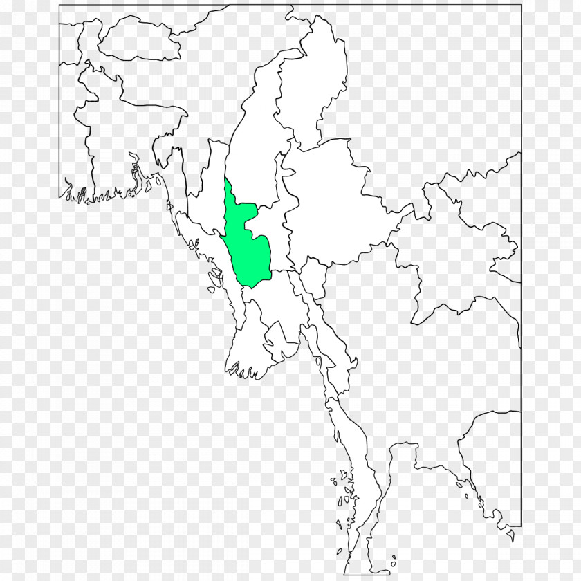 20180406 Pakokku Chauk Map Geography Of Myanmar Location PNG