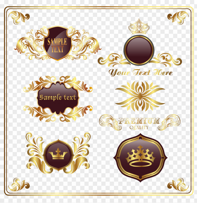 Crown Decoration Logo Download PNG