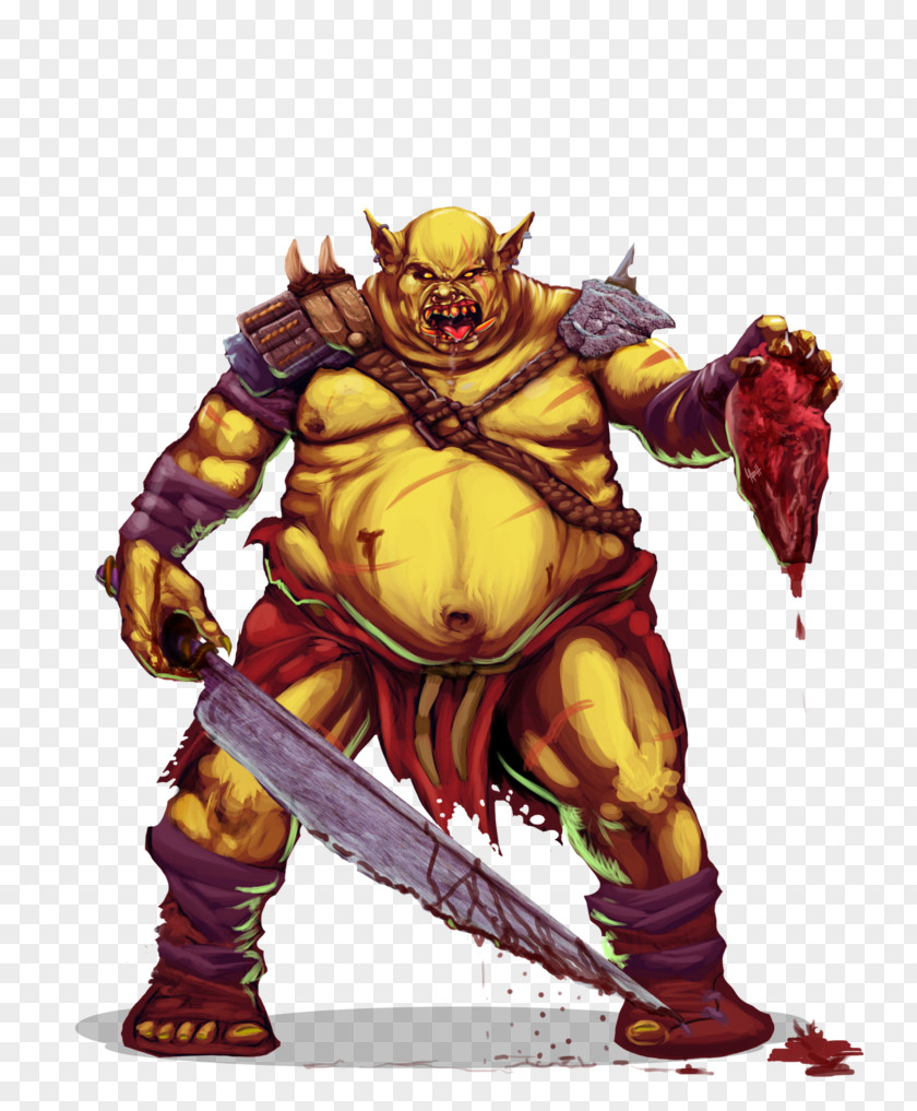 Demon Cartoon Armour Warlord PNG