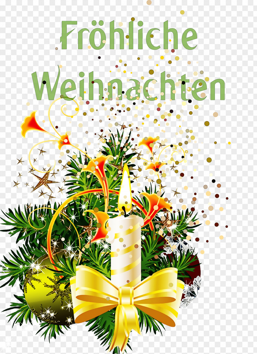 Frohliche Weihnachten Merry Christmas PNG