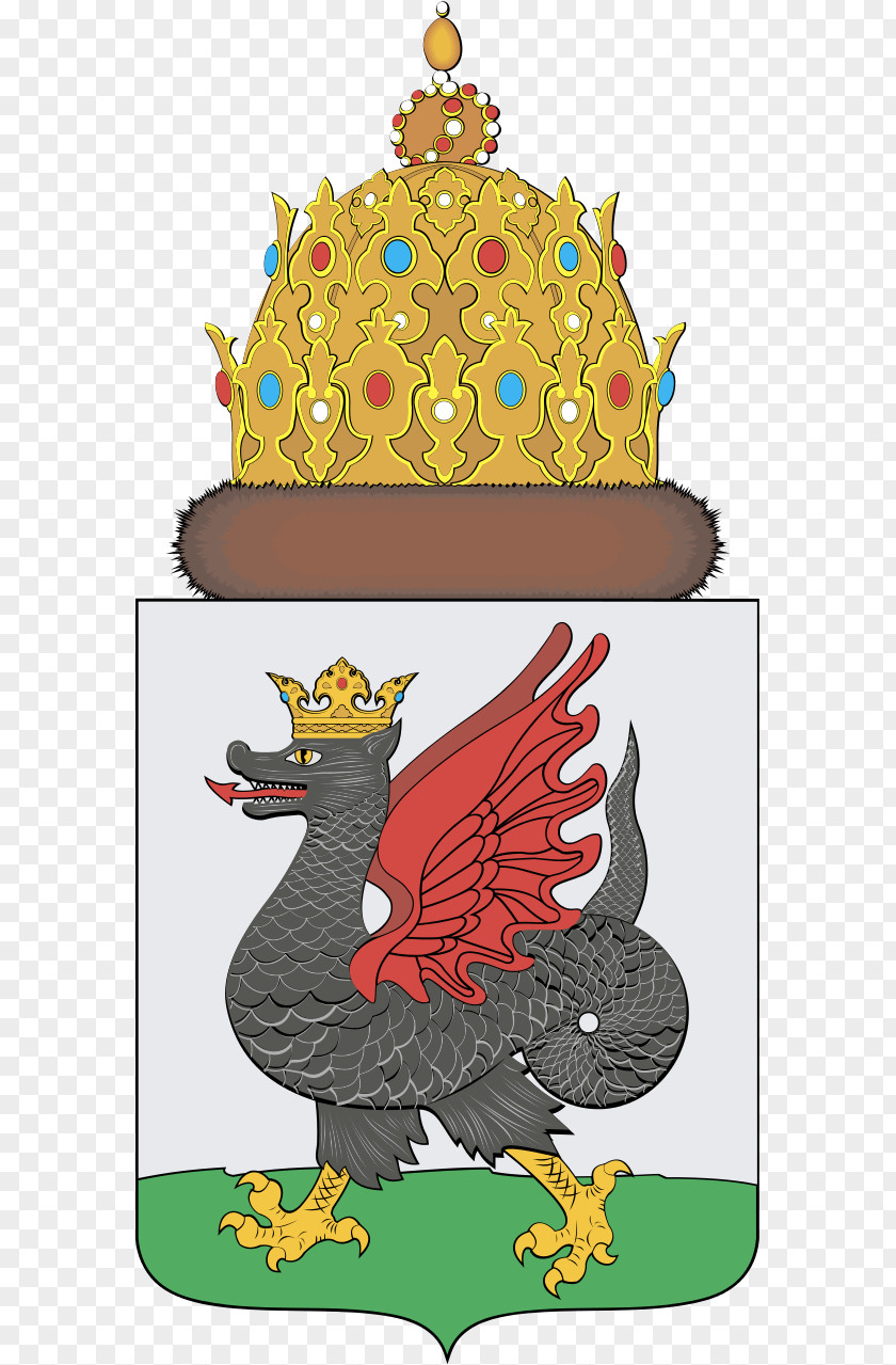 Khanate Of Kazan Coat Arms Zilant City PNG