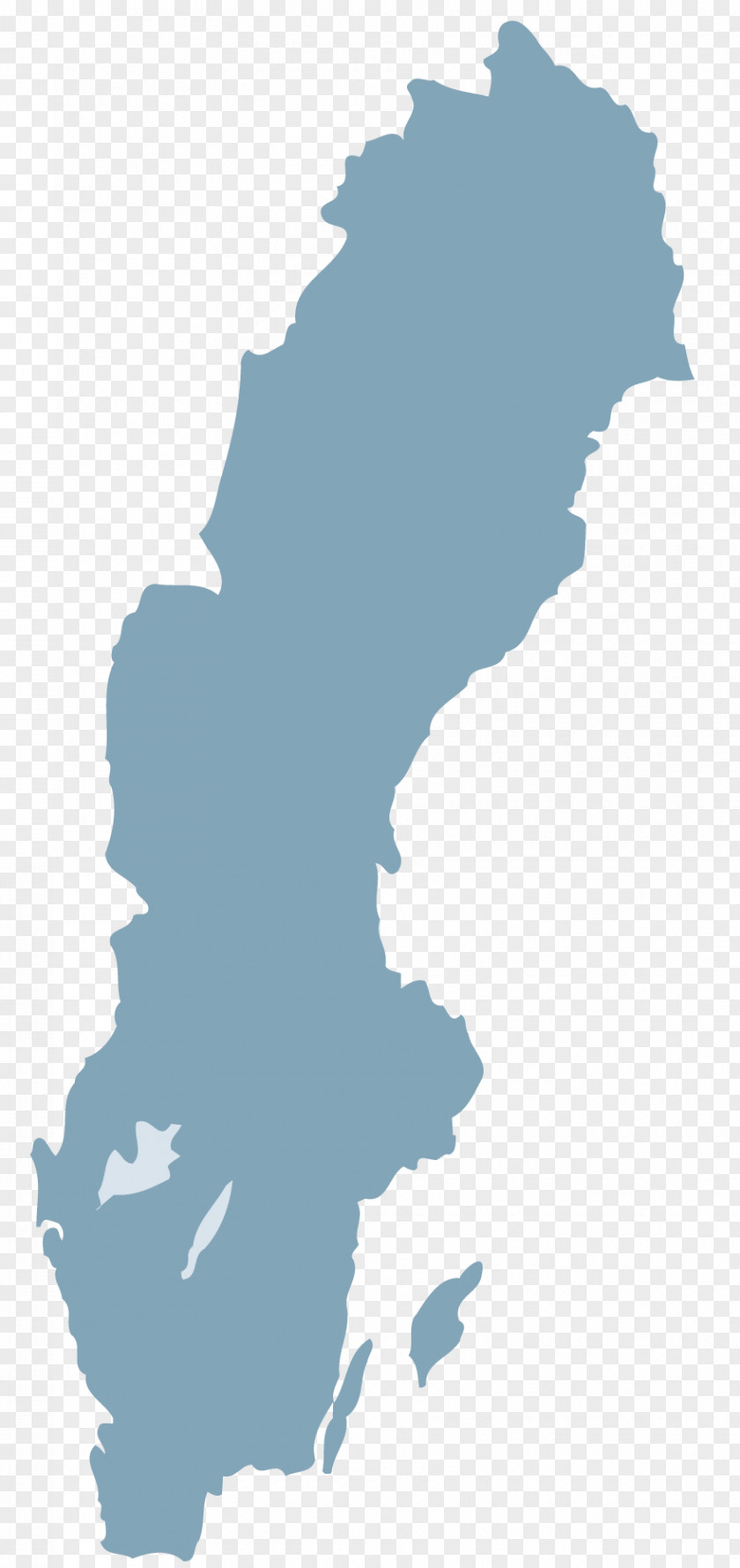 Map Sweden PNG
