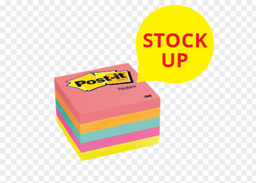 4 X Post It Note Template Post-it Notes Cube 2 Yellow Product Design Brand PNG