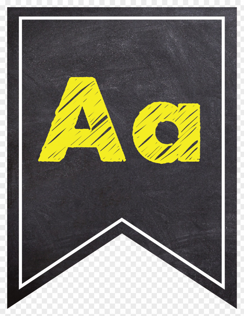 Attic Flag Logo Font Letter Brand Box 51 Chalkboard Bunting PNG