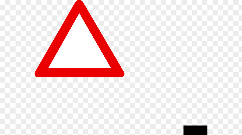 Blank Warning Sign Traffic Stop Clip Art PNG
