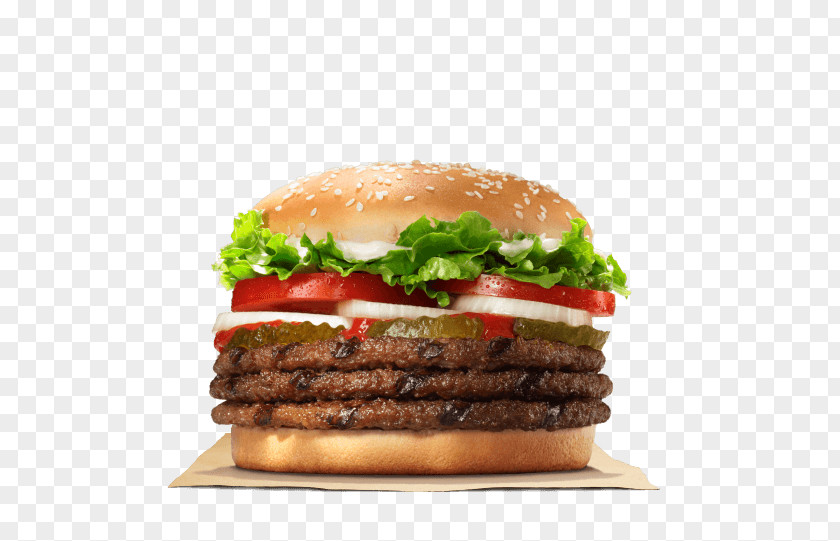 Burger King Hamburger Whopper Chicken Sandwich Cheeseburger Big PNG