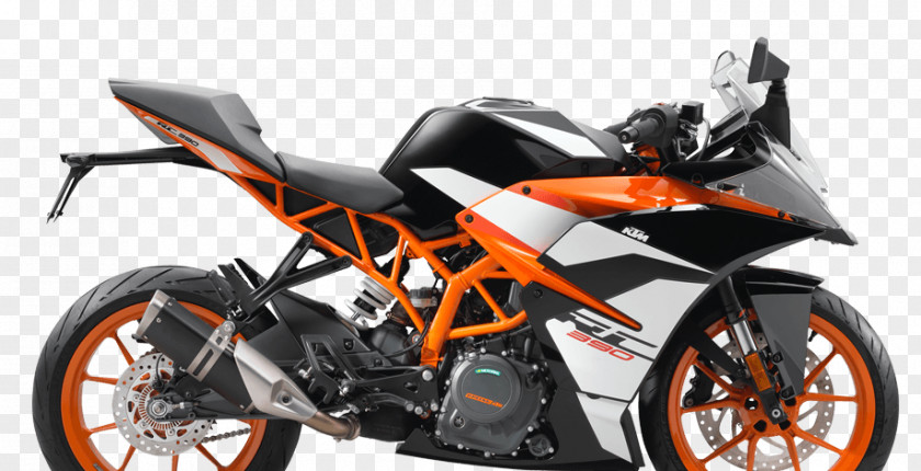 Car KTM RC 390 Motorcycle Sport Bike PNG