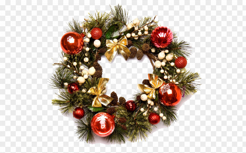 Christmas Wreath Image Garland Clip Art PNG