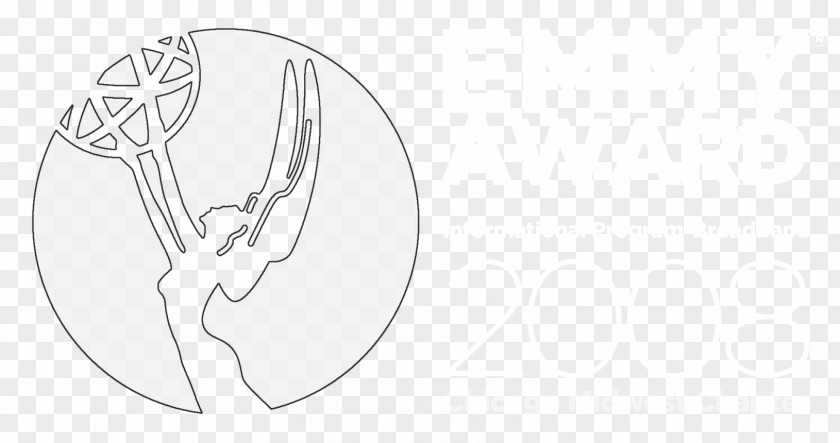 Emmy Award Thumb Line Art Mammal Sketch PNG