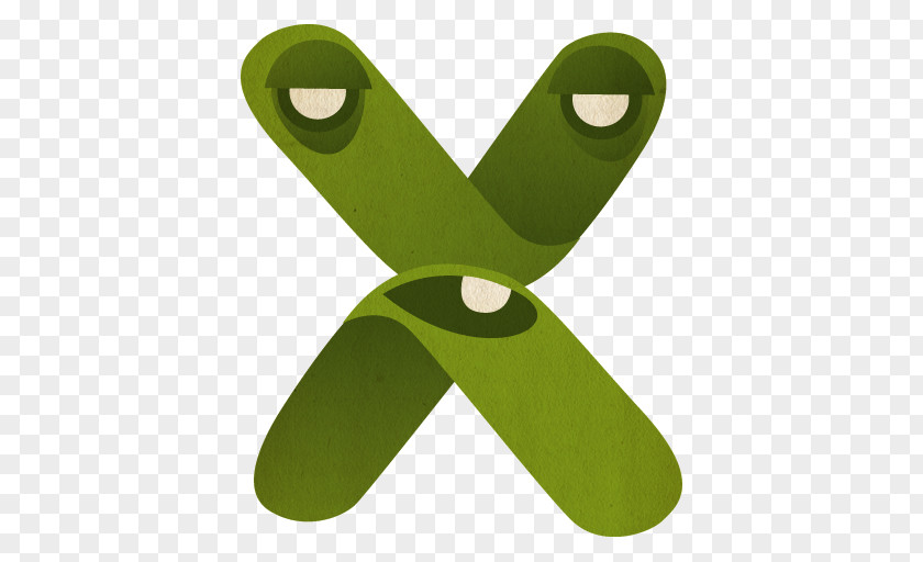 Exel Symbol Green Grass Font PNG