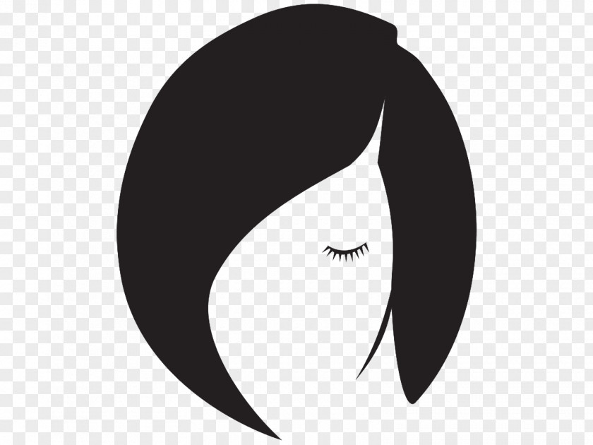 Haircut Do The Bang Thing Salon Beauty Parlour Hairstyle Eyelash Black Hair PNG