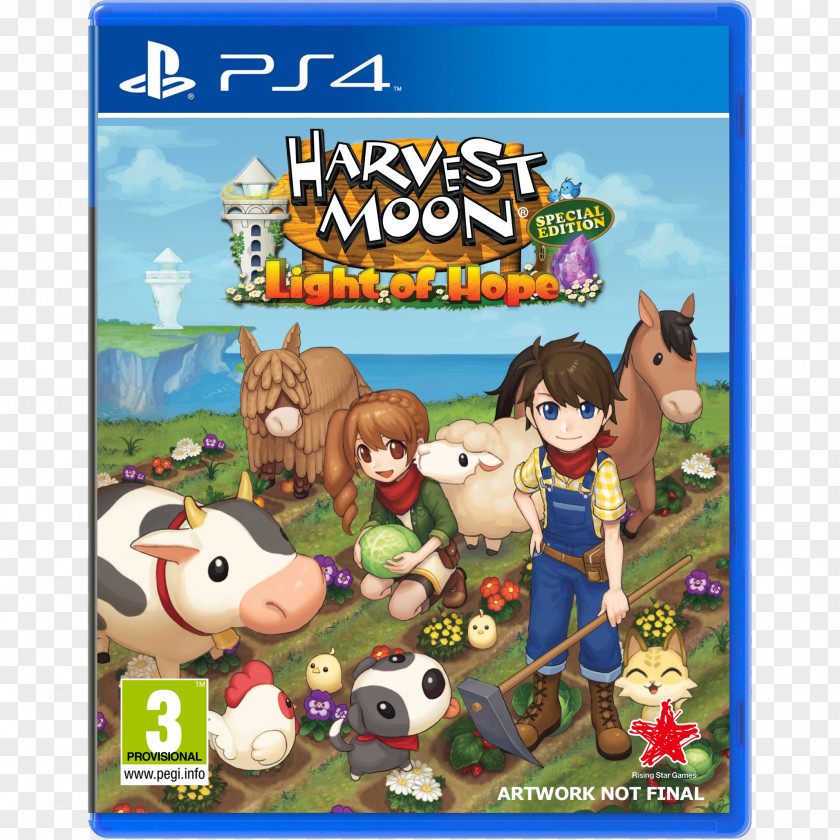 Harvest Moon Moon: Light Of Hope PlayStation 4 Video Game A Wonderful Life Detroit: Become Human PNG