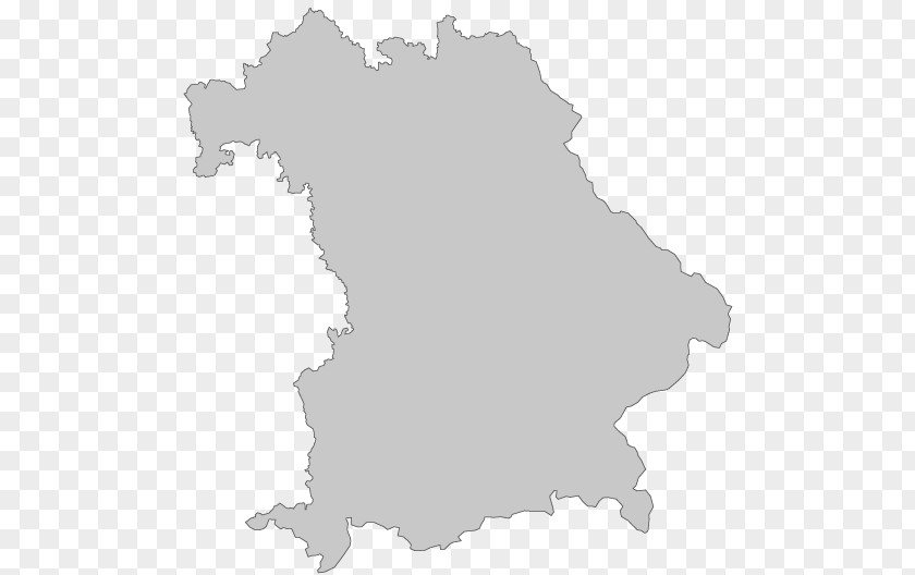 Map Bavaria Cartography Regierungsbezirk PNG