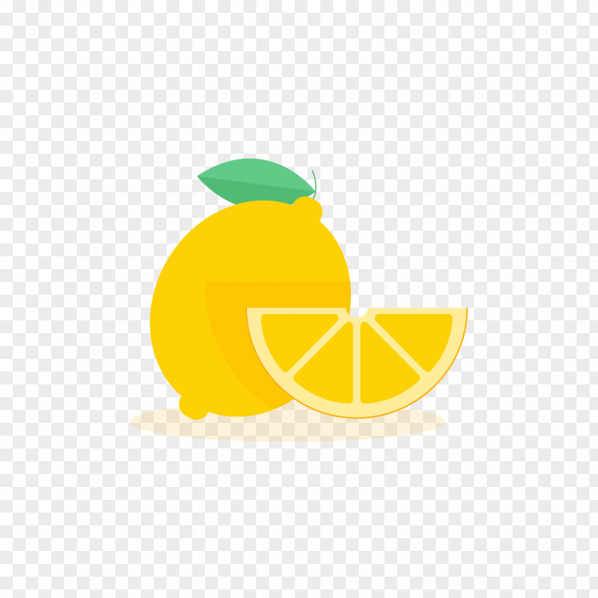 Yellow Lemon Juice Euclidean Vector PNG