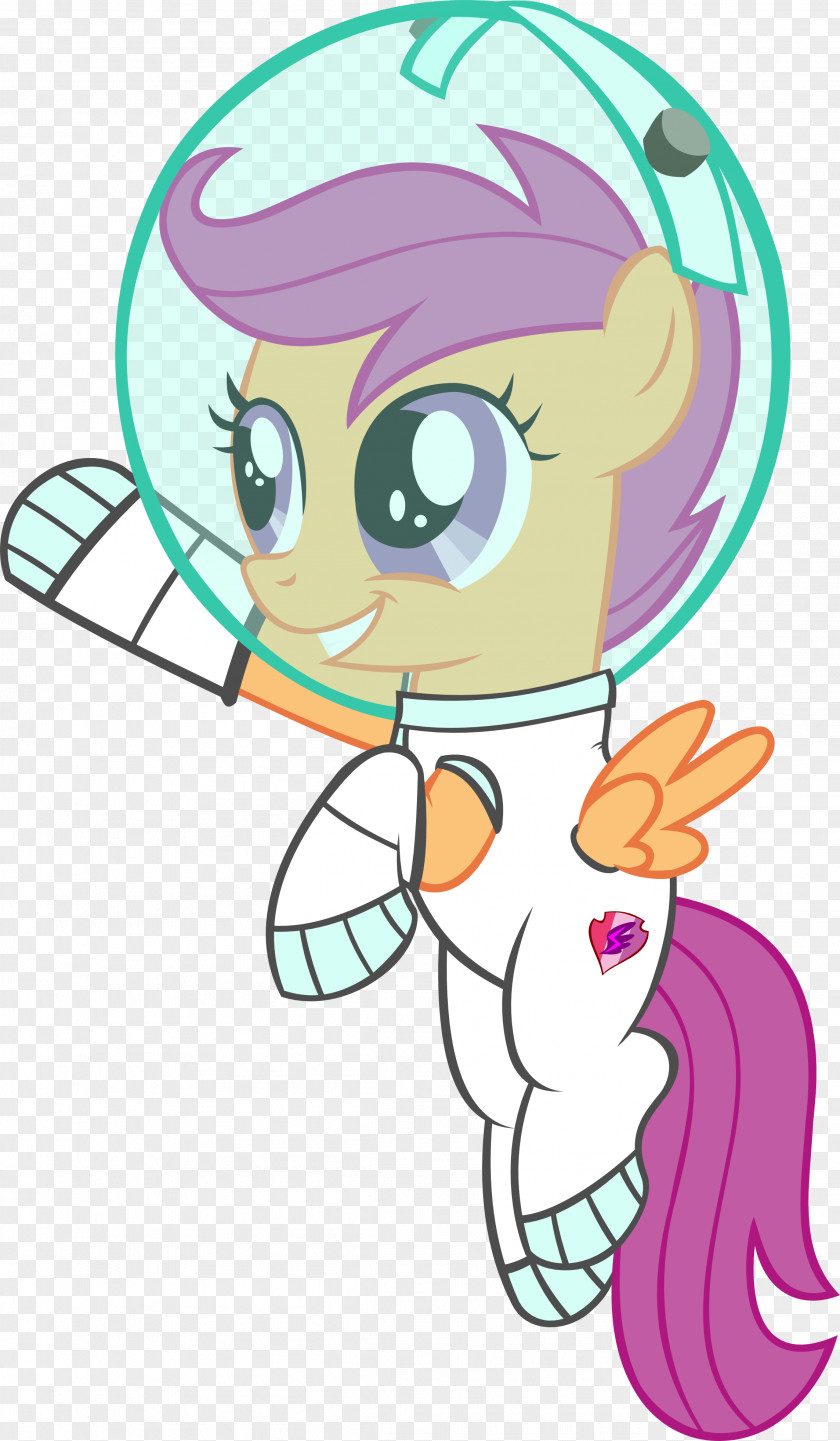 Astronaut Kids Scootaloo Pony Apple Bloom Sweetie Belle Art PNG