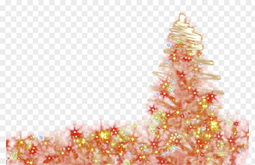 Christmas Light Effect Background PNG