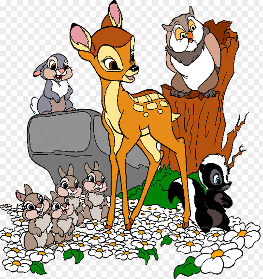 Design Thumper Bambi's Mother Clip Art PNG