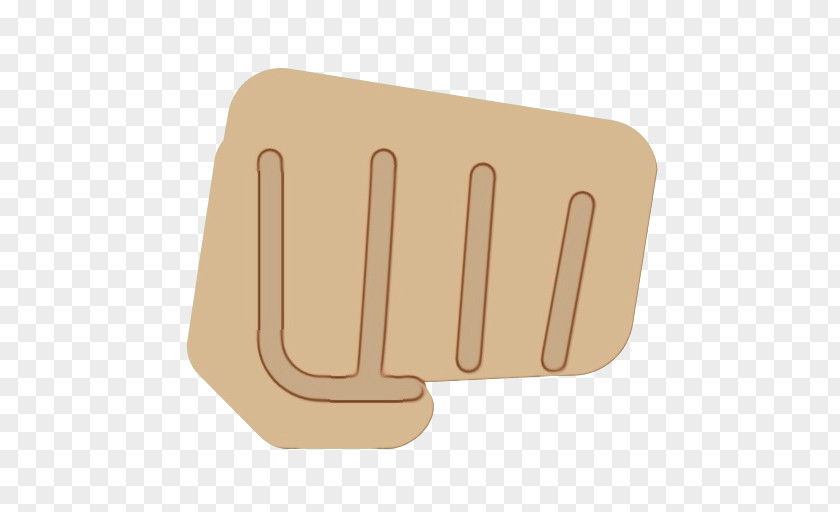 Hand Beige Rectangle M PNG