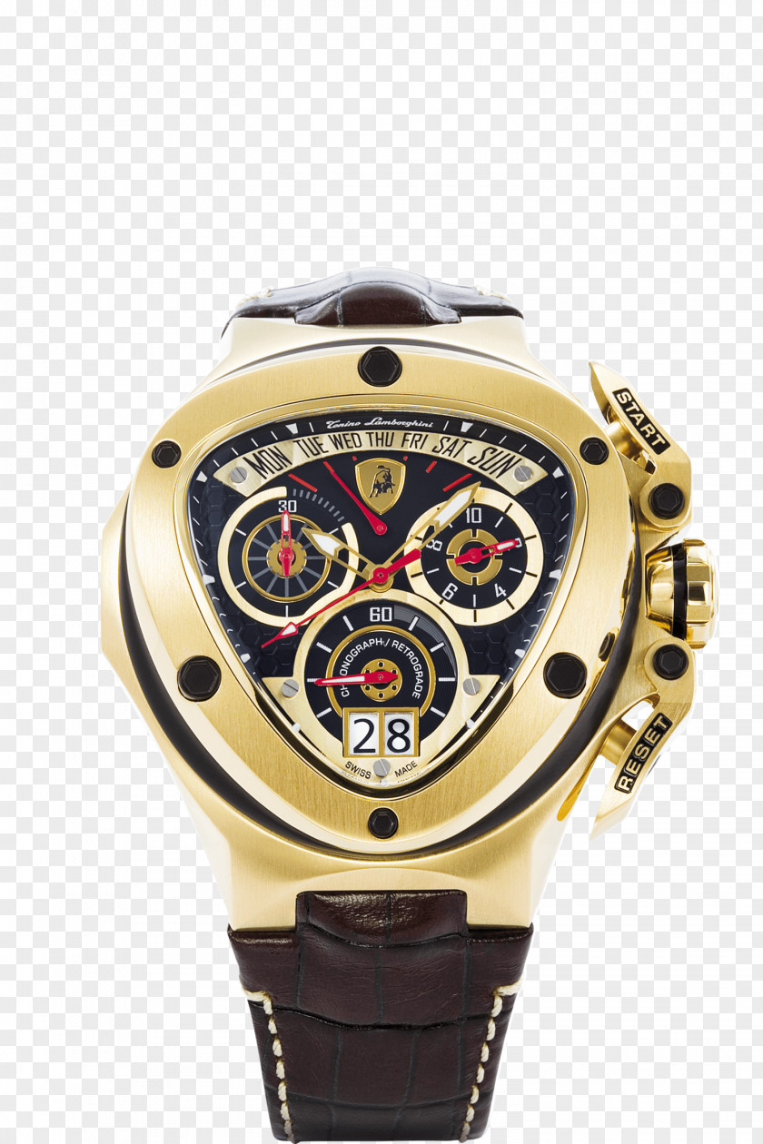 Mexican Style Lamborghini Watch Strap Chronograph Swiss Made PNG