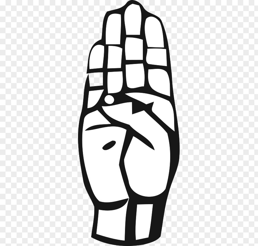 Profanity In American Sign Language Fingerspelling Clip Art PNG