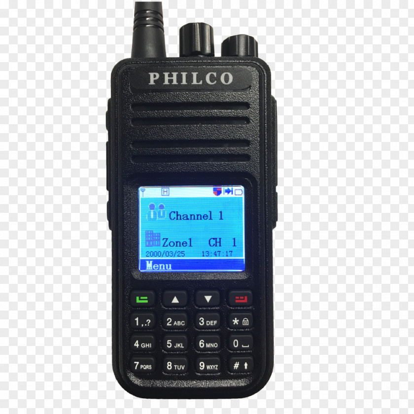Radio Telephone Walkie-talkie Two-way Digital Mobile PNG