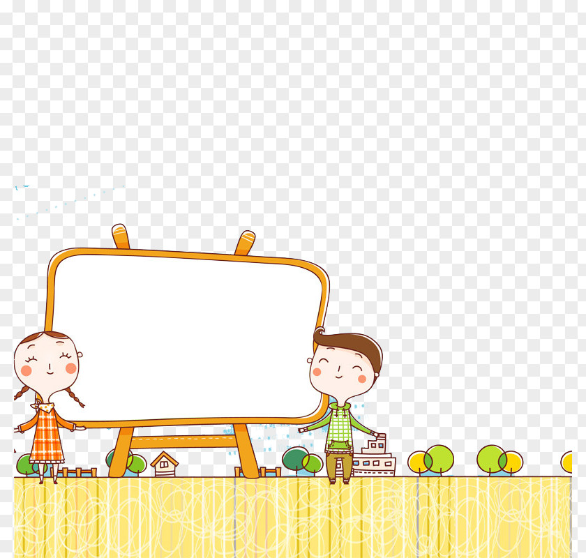 Simple Cartoon Background Free Download PNG