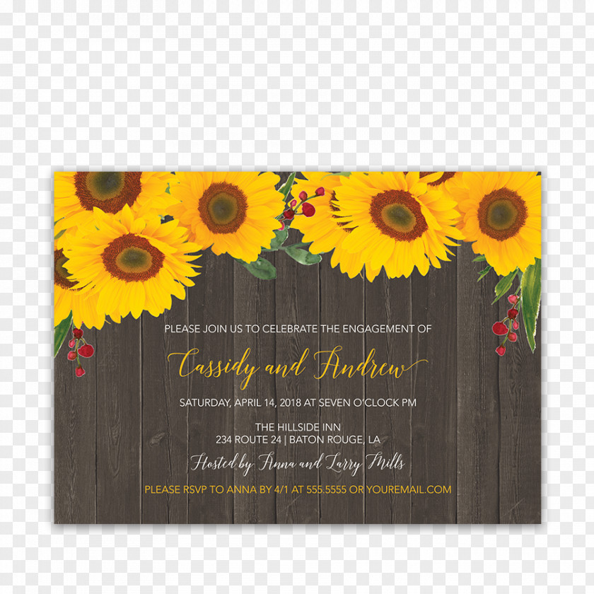 Barn Wedding Invitation Engagement Party Reception PNG