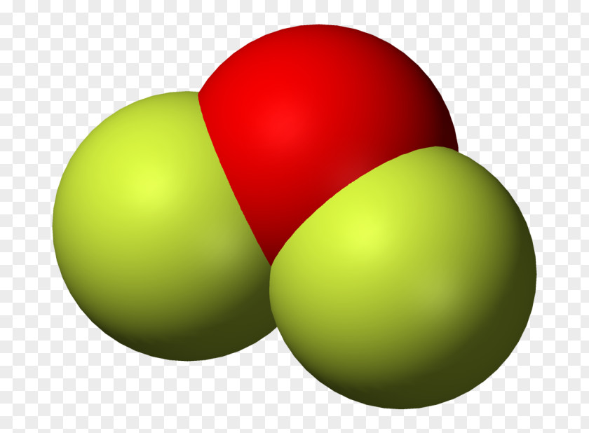 Oxygen Difluoride Molecule Fluoride Chemistry PNG