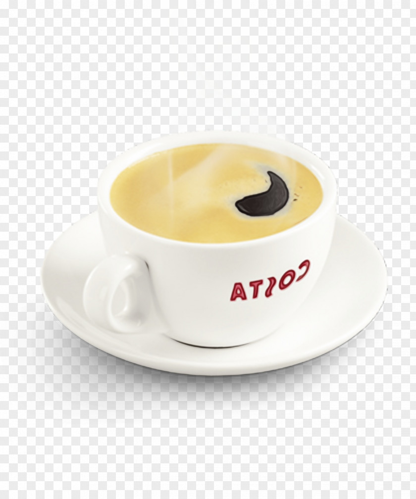 Saucer Ristretto Coffee Cup PNG