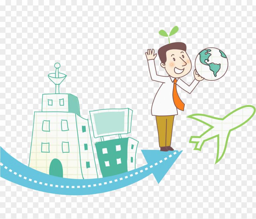 Waving Man Shin Ansan University Designer Cartoon PNG