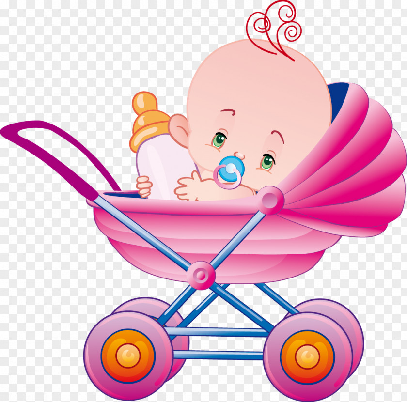Baby Infant Shower Transport Boy Clip Art PNG