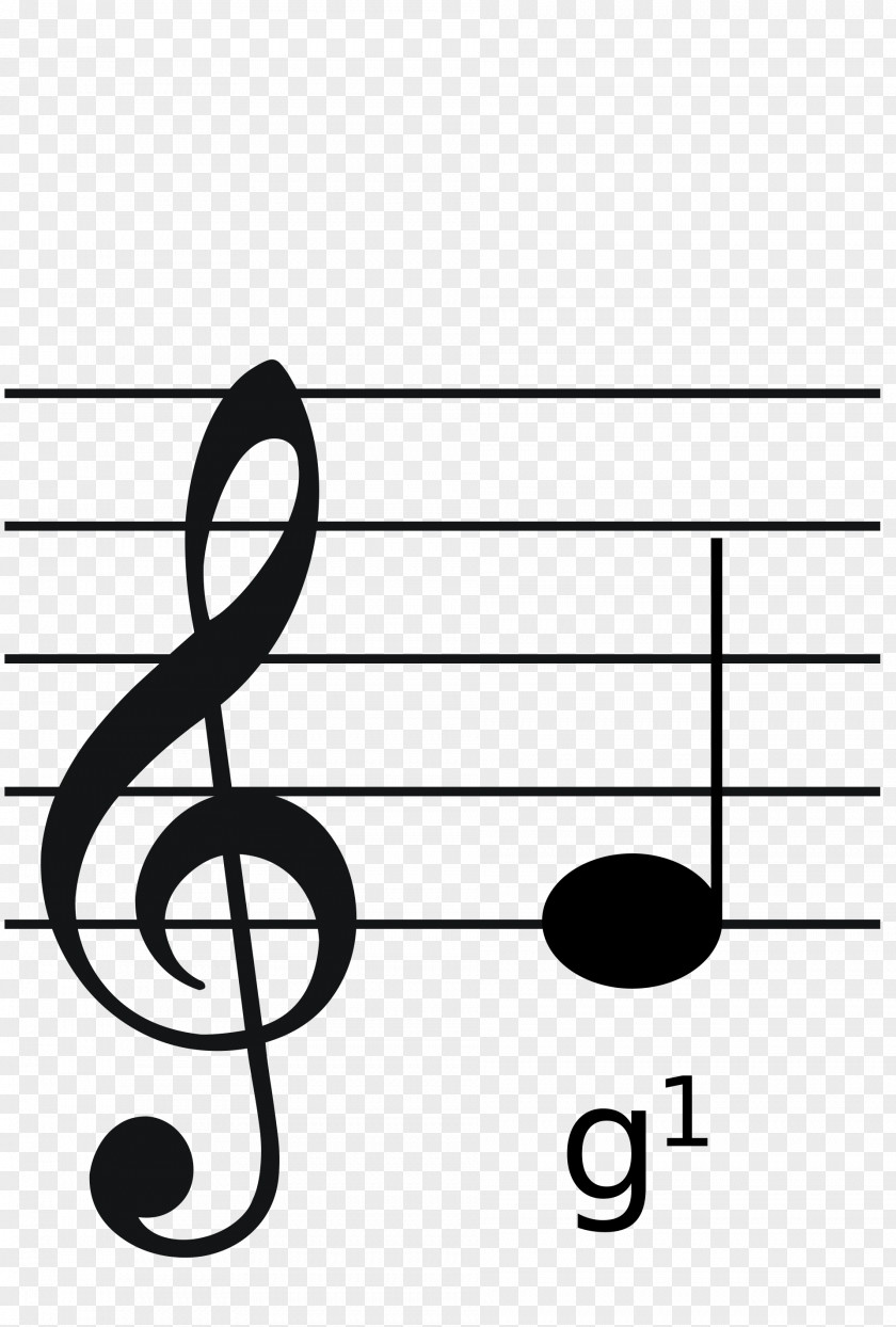 Musical Note Clef Treble Staff PNG