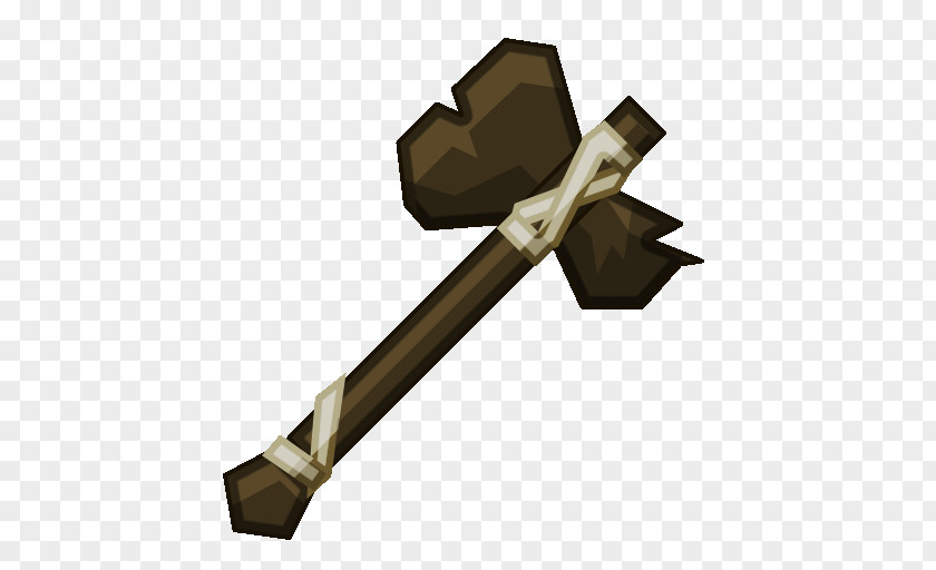 Wood Axe Minecraft Weapon Desktop Wallpaper PNG