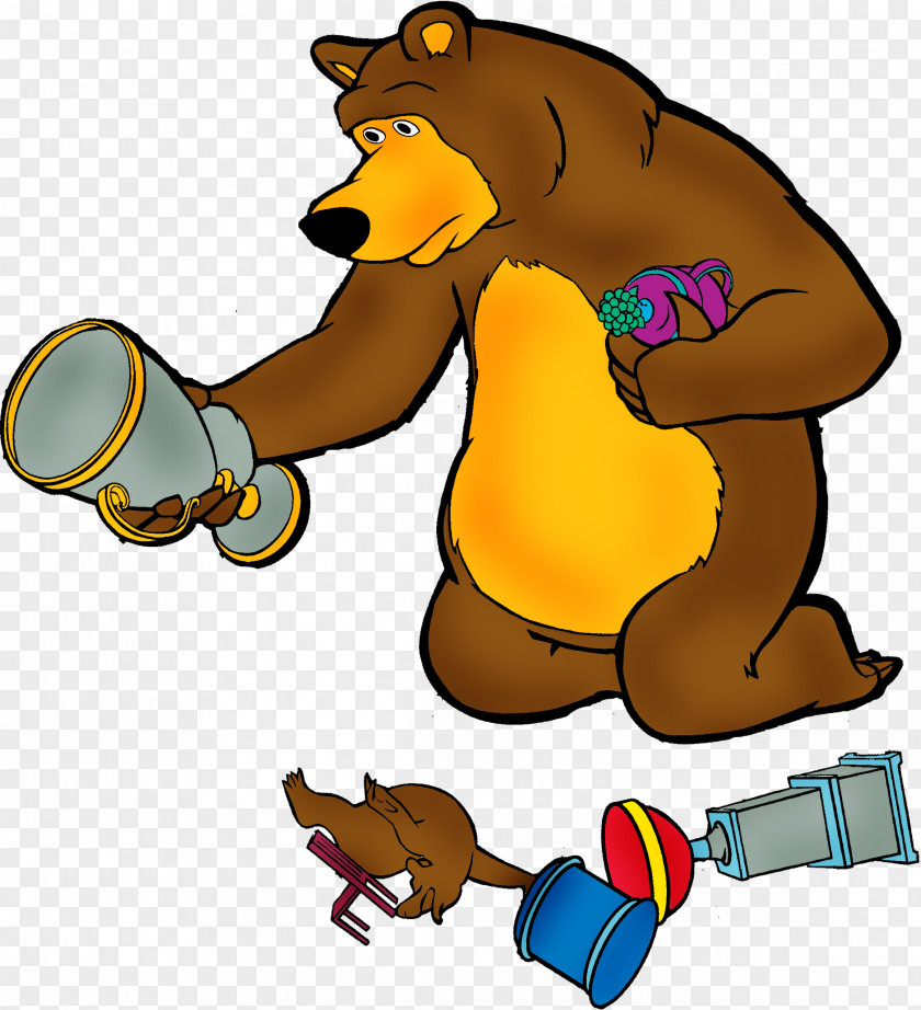 Bear Brown Animation Clip Art PNG