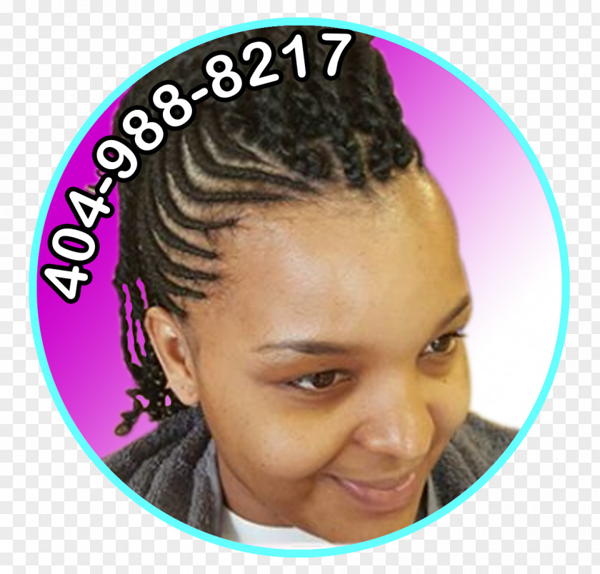 Hair Cornrows Decatur African Braiding And Weaving Coloring PNG