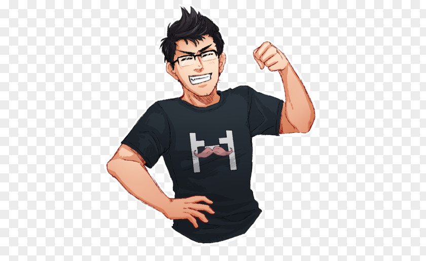 Markiplier Fan Art Coffee YouTuber PNG