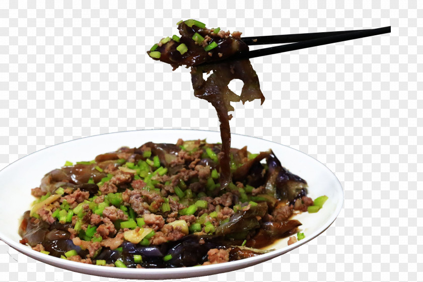 Minced Eggplant Dishes Vegetarian Cuisine Mince Pie Chinese Dish PNG