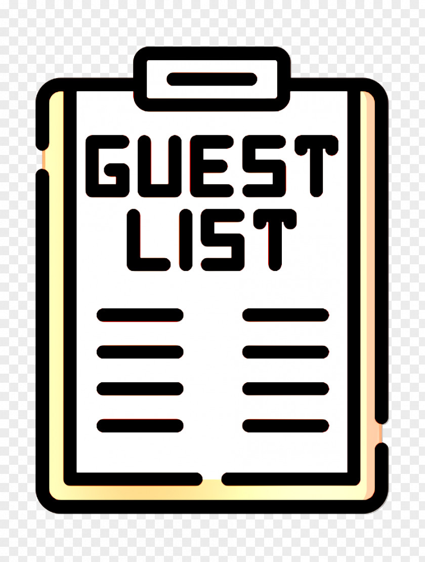 Night Party Icon Guest List PNG