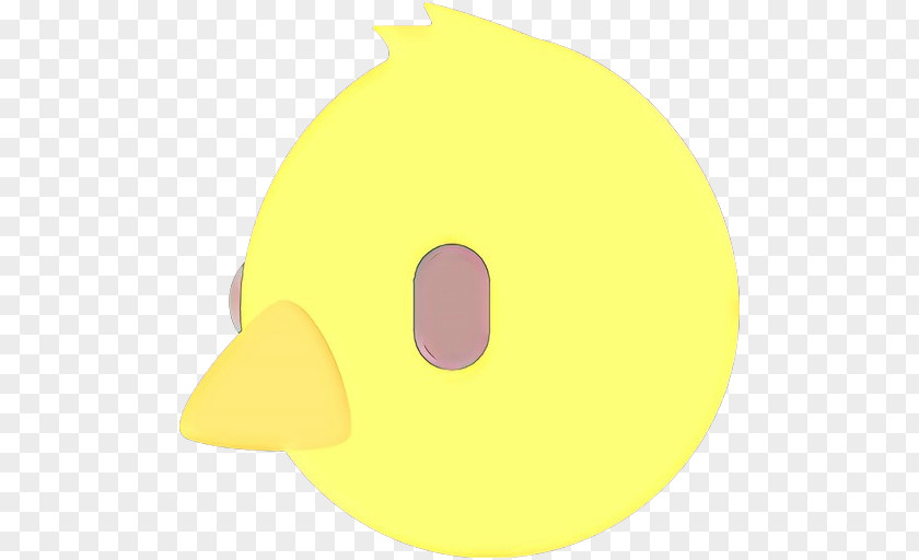 Smile Yellow Duck Cartoon PNG