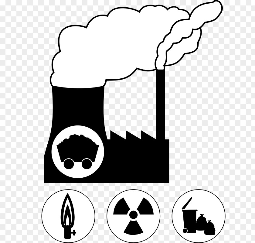 Coal Nuclear Power Plant Station Fossil Fuel Clip Art PNG