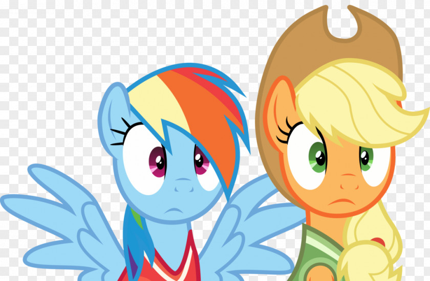 Rainbow Dash Shocked Applejack Pony Pinkie Pie Horse PNG