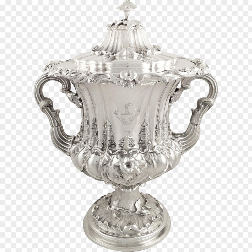 Trophy Jug Cup Silver Antique PNG